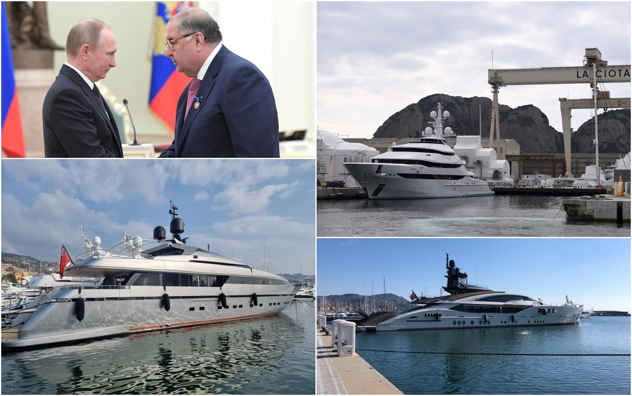 mega yacht sequestrato a trieste